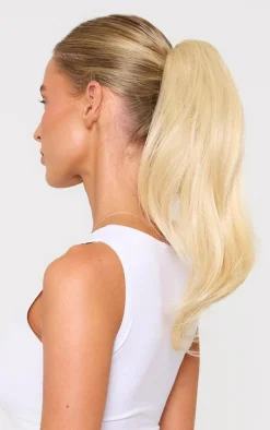 PrettyLittleThing Hair Extensions*Lullabellz Blow Dry 16"Claw Clip Pony -
