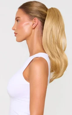 PrettyLittleThing Hair Extensions*Lullabellz Blow Dry 16"Claw Clip Pony -