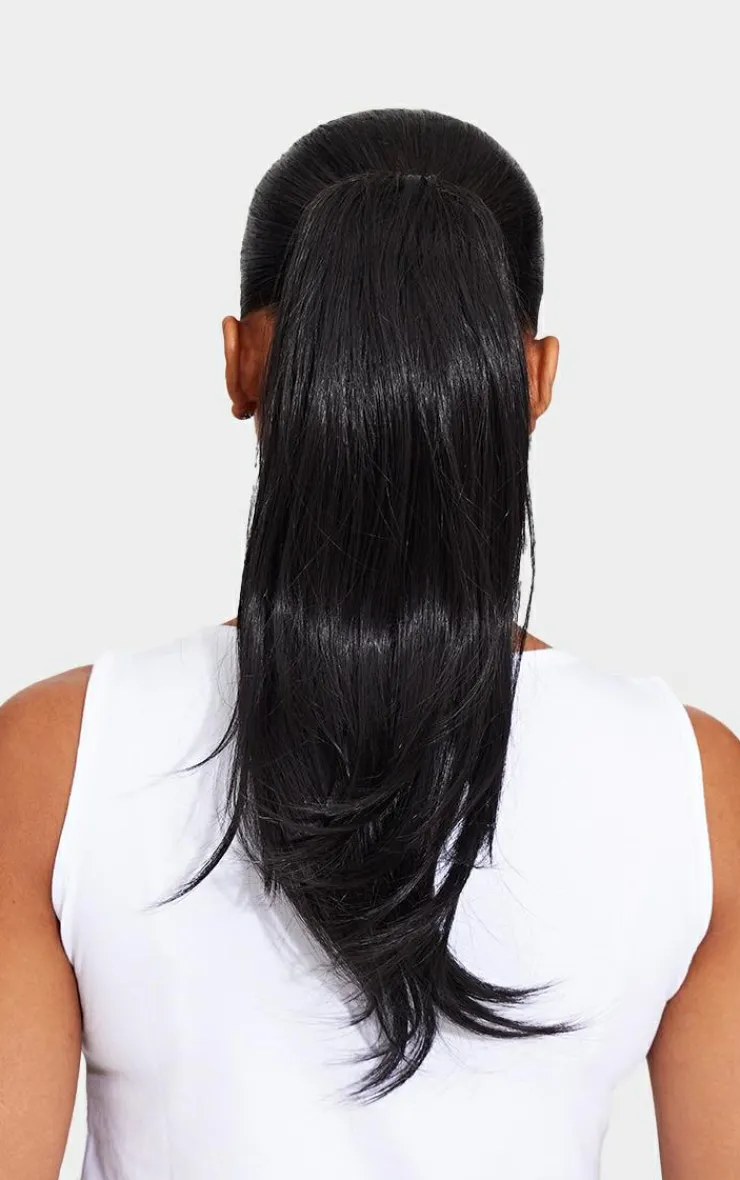 PrettyLittleThing Hair Extensions*Lullabellz Blow Dry 16"Claw Clip Pony -