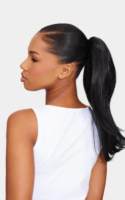PrettyLittleThing Hair Extensions*Lullabellz Blow Dry 16"Claw Clip Pony -