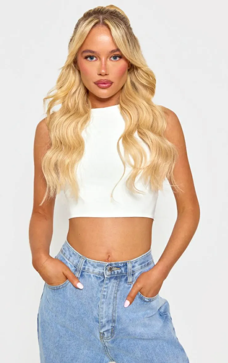 PrettyLittleThing Hair Extensions*Lullabellz Brushed Out Wave 16" Claw Clip Pony in