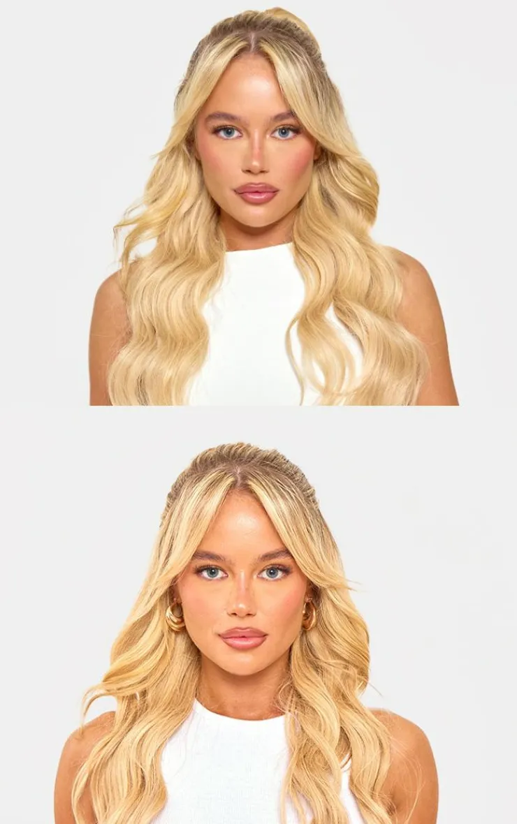 PrettyLittleThing Hair Extensions*Lullabellz Brushed Out Wave 16" Claw Clip Pony in