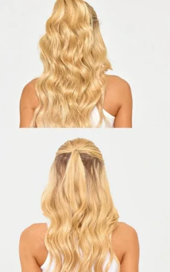 PrettyLittleThing Hair Extensions*Lullabellz Brushed Out Wave 16