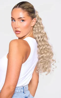 PrettyLittleThing Hair Extensions*Lullabellz Curly Corkscrew 20" Wraparound Pony