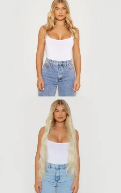 PrettyLittleThing Hair Extensions*Lullabellz Extra AF 34'' 5 Piece Natural Wavy Clip Ins