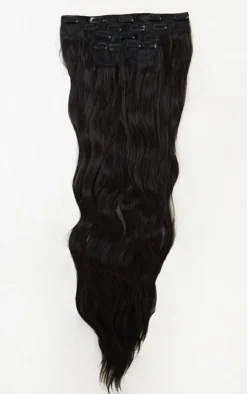 PrettyLittleThing Hair Extensions*Lullabellz Extra AF 34'' 5 Piece Natural Wavy Clip Ins
