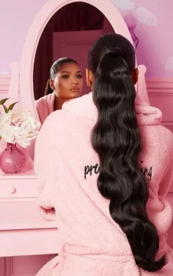 PrettyLittleThing Hair Extensions*LullaBellz Grande Hollywood Wave 26" Wraparound Pony
