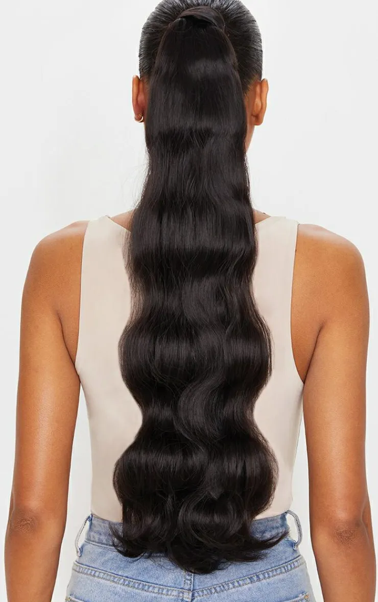 PrettyLittleThing Hair Extensions*LullaBellz Grande Hollywood Wave 26" Wraparound Pony