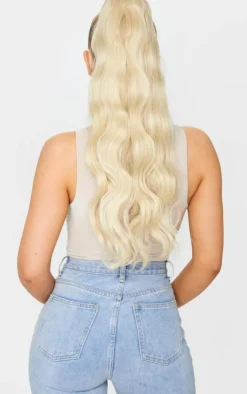 PrettyLittleThing Hair Extensions*LullaBellz Grande Hollywood Wave 26" Wraparound Pony
