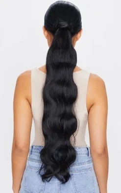 PrettyLittleThing Hair Extensions*LullaBellz Grande Hollywood Wave 26" Wraparound Pony