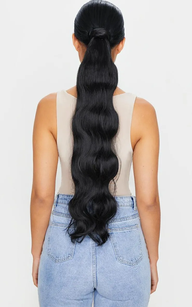 PrettyLittleThing Hair Extensions*LullaBellz Grande Hollywood Wave 26" Wraparound Pony