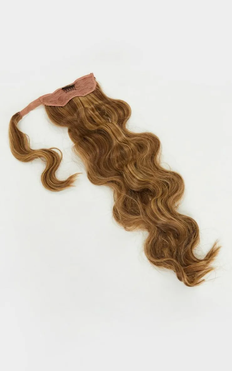 PrettyLittleThing Hair Extensions*LullaBellz Grande Hollywood Wave 26" Wraparound Pony