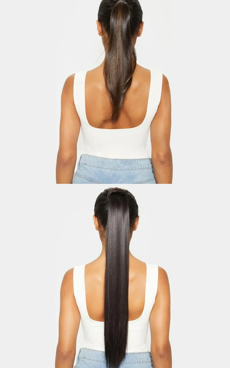PrettyLittleThing Hair Extensions*LullaBellz Grande Lengths 26" Straight Pony Extensions