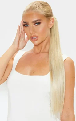 PrettyLittleThing Hair Extensions*LullaBellz Grande Lengths 26" Straight Pony Extensions