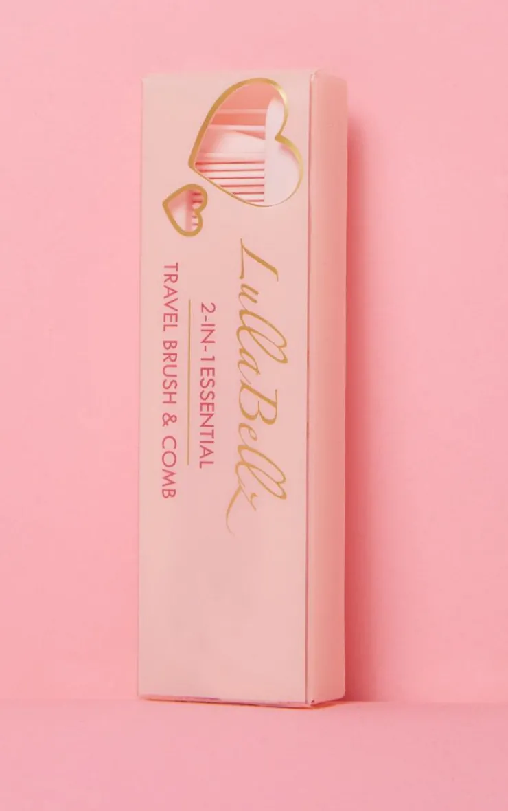 PrettyLittleThing Hair Tools*Lullabellz 2-In-1 Folding Comb & Brush