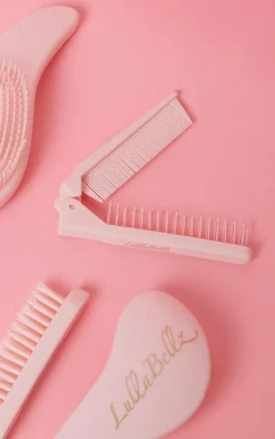 PrettyLittleThing Hair Tools*Lullabellz 2-In-1 Folding Comb & Brush