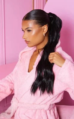 PrettyLittleThing Hair Extensions*Lullabellz Midi Grande Brushed Out Wave 22" Wraparound Pony