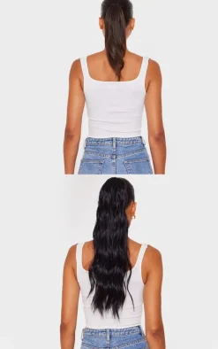 PrettyLittleThing Hair Extensions*Lullabellz Midi Grande Brushed Out Wave 22
