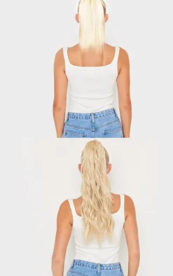 PrettyLittleThing Hair Extensions*Lullabellz Midi Grande Brushed Out Wave 22