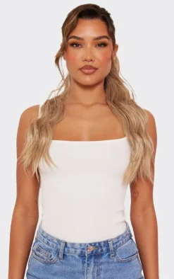 PrettyLittleThing Hair Extensions*Lullabellz Midi Grande Brushed Out Wave 22" Wraparound Pony