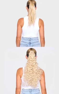 PrettyLittleThing Hair Extensions*Lullabellz Midi Grande Curly Corkscrew 20