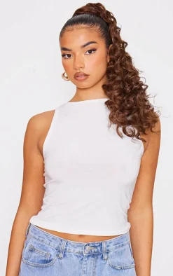 PrettyLittleThing Hair Extensions*Lullabellz Midi Grande Curly Corkscrew 20" Wraparound Pony Chestnut