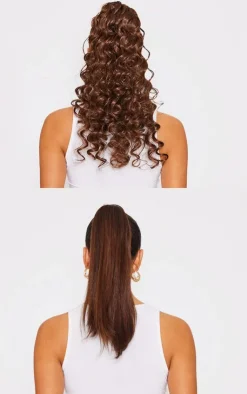 PrettyLittleThing Hair Extensions*Lullabellz Midi Grande Curly Corkscrew 20