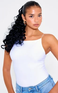 PrettyLittleThing Hair Extensions*Lullabellz Midi Grande Curly Corkscrew 20" Wraparound Pony