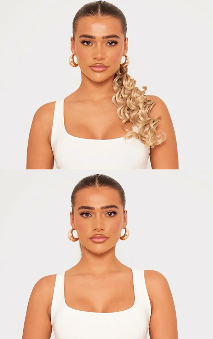 PrettyLittleThing Hair Extensions*Lullabellz Midi Grande Curly Corkscrew 20" Wraparound Pony