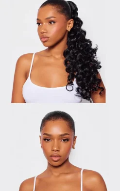 PrettyLittleThing Hair Extensions*Lullabellz Midi Grande Curly Corkscrew 20