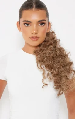 PrettyLittleThing Hair Extensions*Lullabellz Midi Grande Curly Corkscrew 20" Wraparound Pony