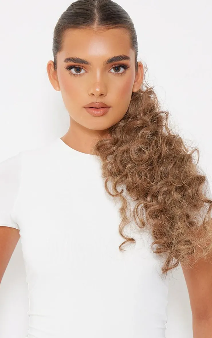 PrettyLittleThing Hair Extensions*Lullabellz Midi Grande Curly Corkscrew 20" Wraparound Pony