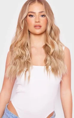 PrettyLittleThing Hair Extensions*Lullabellz Super Thick 16" 5 Piece Brushed Out Wave Clip In Hair Extensions