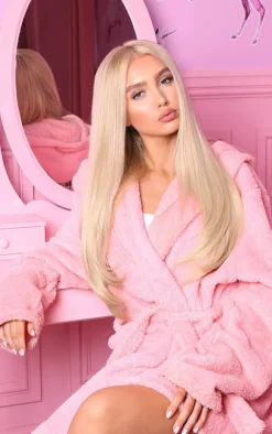 PrettyLittleThing Hair Extensions*LullaBellz Super Thick 22'5 Piece Straight Clip In Hair Extensions