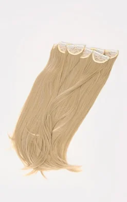 PrettyLittleThing Hair Extensions*LullaBellz Super Thick 22'5 Piece Straight Clip In Hair Extensions