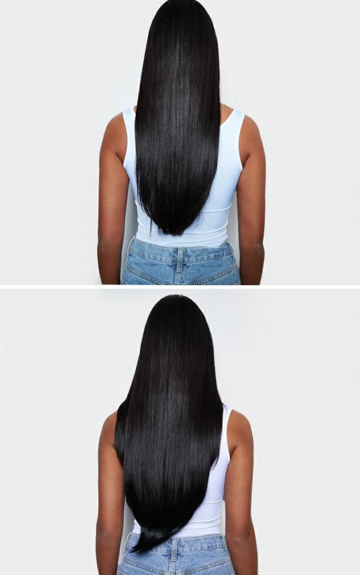 PrettyLittleThing Hair Extensions*Lullabellz Thick 24` 1 Piece Straight Clip In Hair Extensions
