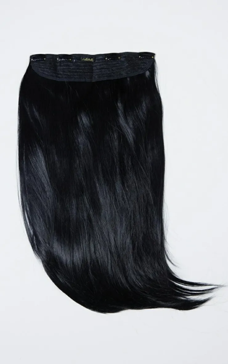 PrettyLittleThing Hair Extensions*Lullabellz Thick 24` 1 Piece Straight Clip In Hair Extensions