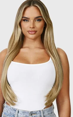 PrettyLittleThing Hair Extensions*Lullabellz Thick 24` 1 Piece Straight Clip In Hair Extension