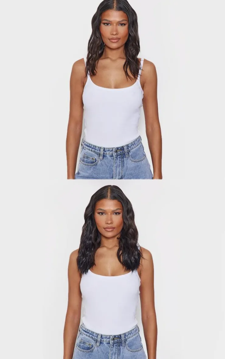 PrettyLittleThing Hair Extensions*Lullabellz Thick 14" 1 Piece Textured Wave Clip In Hair Extensions