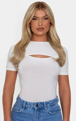 PrettyLittleThing Hair Extensions*Lullabellz Thick 14" 1 Piece Blow Dry Wavy Clip In Hair Extensions