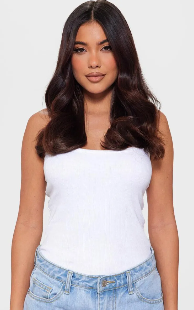 PrettyLittleThing Hair Extensions*Lullabellz Thick 14" 1 Piece Blow Dry Wavy Clip In Hair Extensions