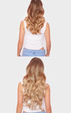 PrettyLittleThing Hair Extensions*Lullabellz Thick 20` 1 Piece Curly Clip In Hair Extensions