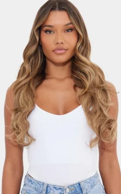 PrettyLittleThing Hair Extensions*Lullabellz Thick 20` 1 Piece Curly Clip In Hair Extensions