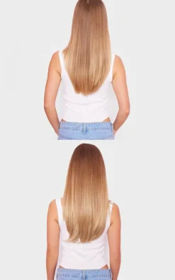 PrettyLittleThing Hair Extensions*Lullabellz Thick 18` 1 Piece Straight Clip In Extensions