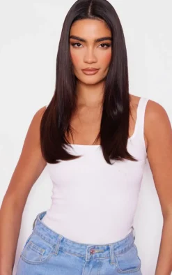PrettyLittleThing Hair Extensions*Lullabellz Thick 18` 1 Piece Straight Clip In Hair Extensions
