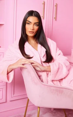 PrettyLittleThing Hair Extensions*Lullabellz Thick 18` 1 Piece Straight Clip In Hair Extensions