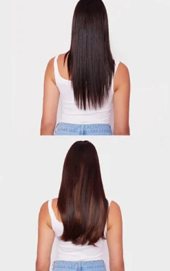 PrettyLittleThing Hair Extensions*Lullabellz Thick 18` 1 Piece Straight Clip In Hair Extensions