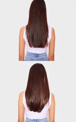 PrettyLittleThing Hair Extensions*Lullabellz Thick 18` 1 Piece Straight Clip In Hair Extensions