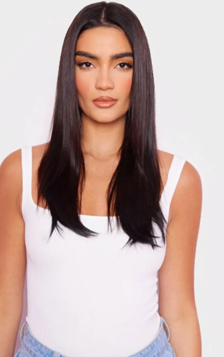PrettyLittleThing Hair Extensions*Lullabellz Thick 18" 1 Piece Straight Clip In Hair Extensions