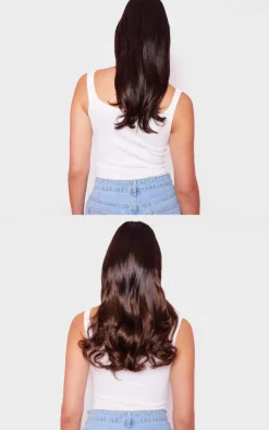 PrettyLittleThing Hair Extensions*Lullabellz Thick 16` 1 Piece Curly Clip In Hair Extensions